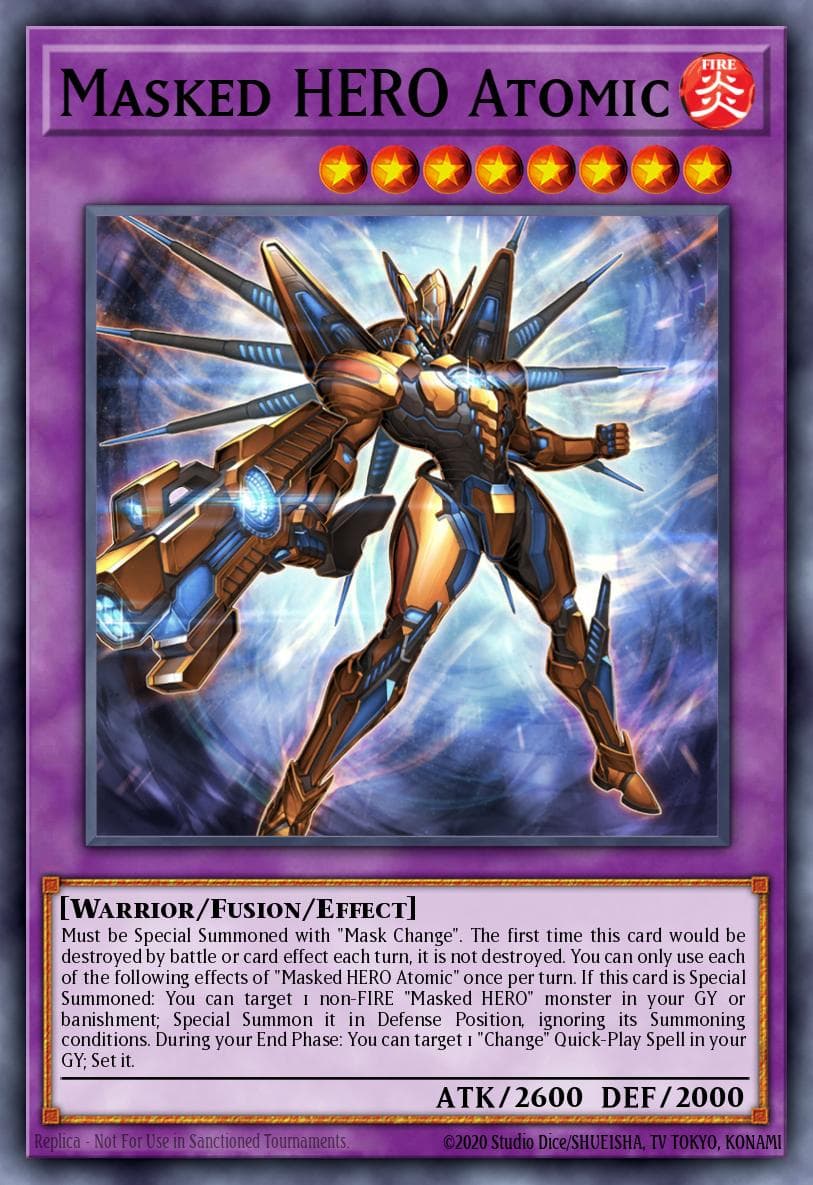 Masked HERO Atomic — artwork 2 of 3