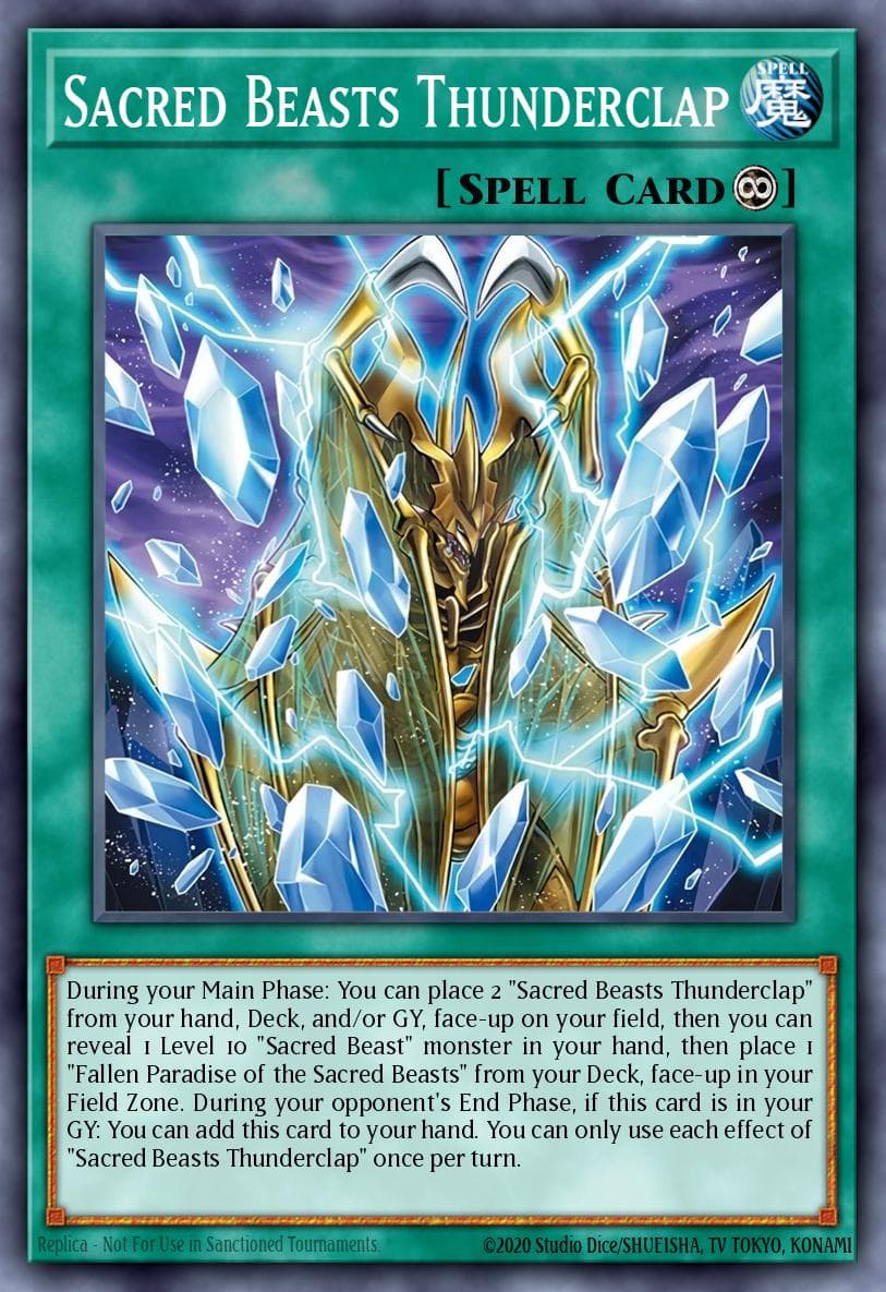 Sacred Beasts Thunderclap — artwork 2 of 2