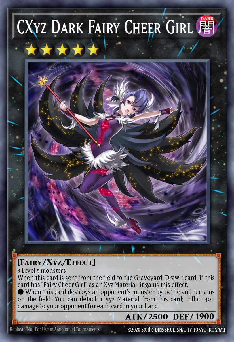 CXyz Dark Fairy Cheer Girl