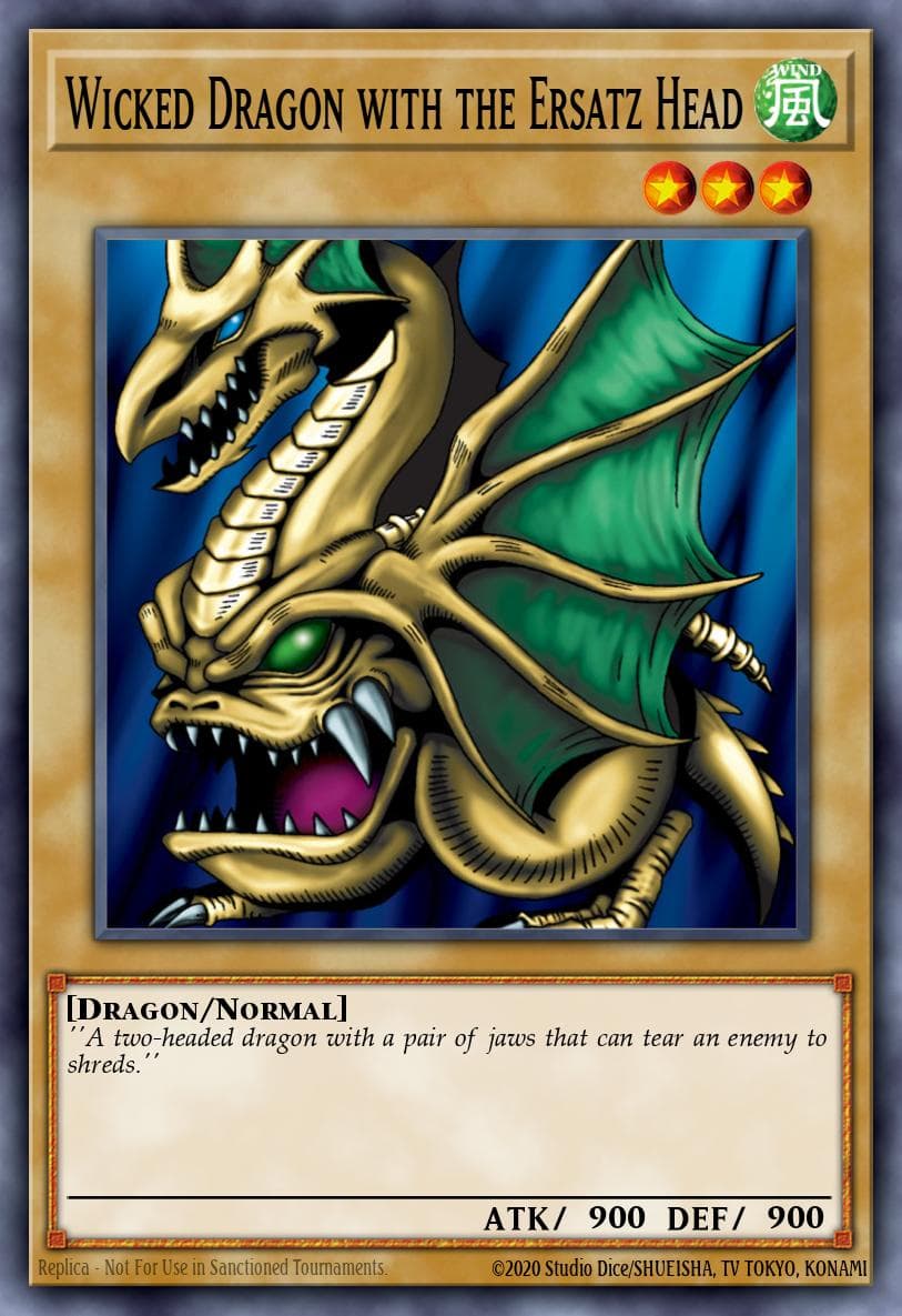 Wicked Dragon with the Ersatz Head