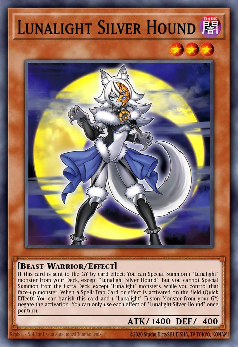 Lunalight Silver Hound — artwork 2 of 2
