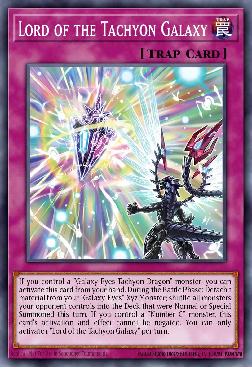 Lord of the Tachyon Galaxy (card)
