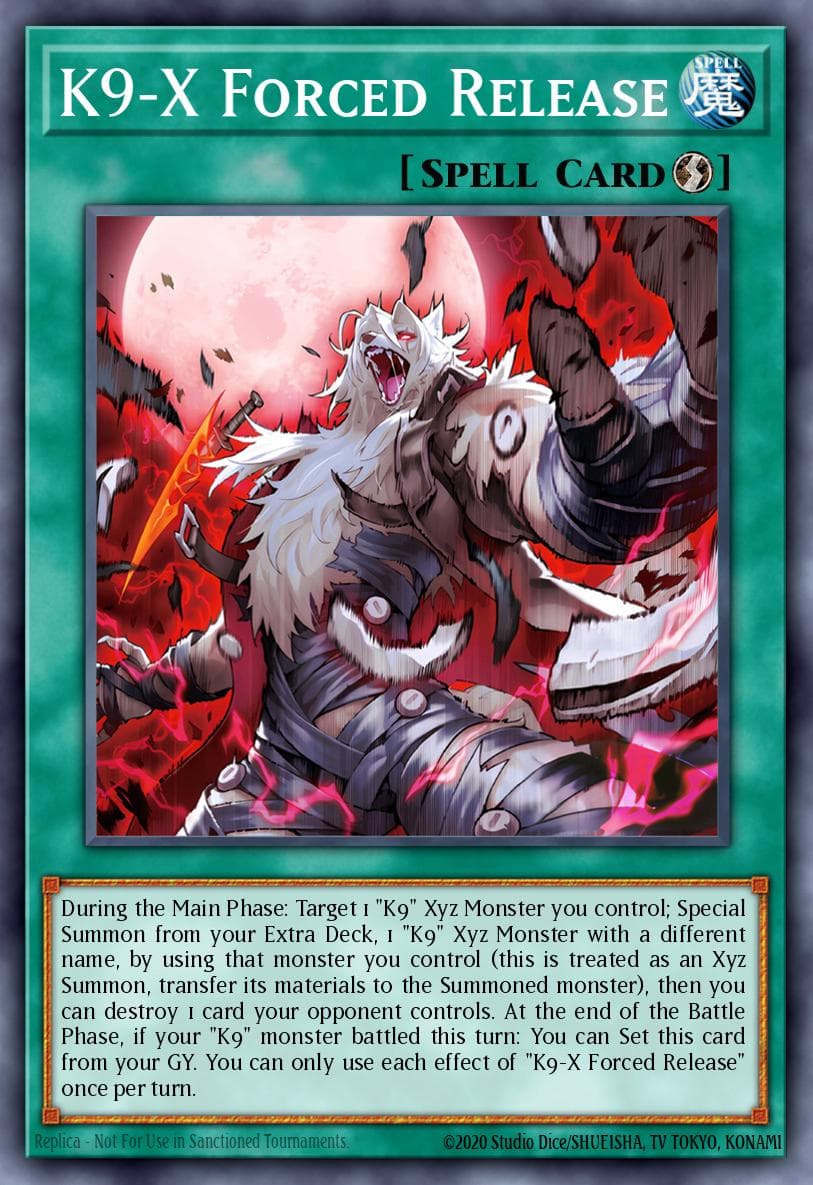 K9-X Forced Release — artwork 2 of 2