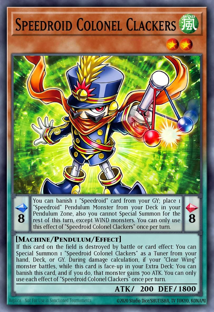 Speedroid Colonel Clackers — artwork 2 of 2