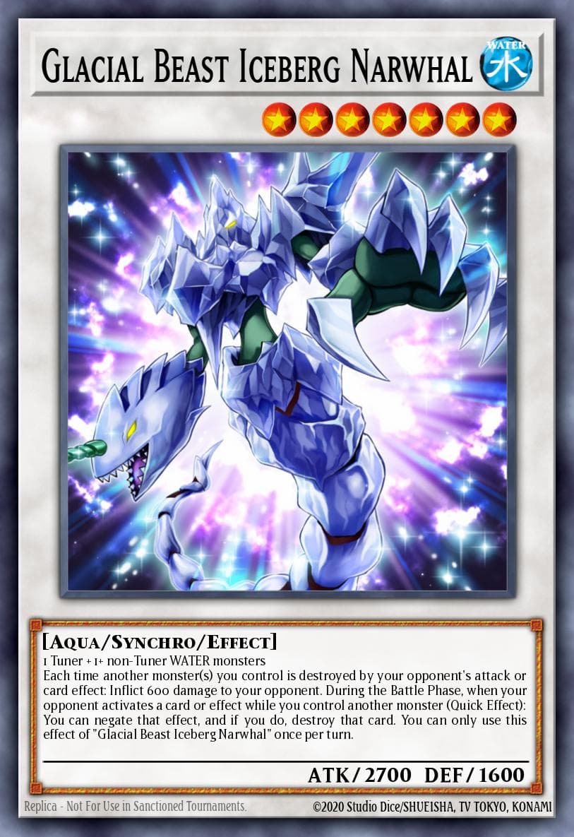 Glacial Beast Iceberg Narwhal