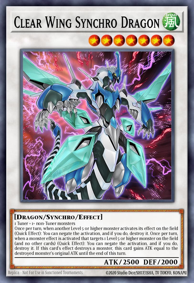 Clear Wing Synchro Dragon — artwork 2 of 2