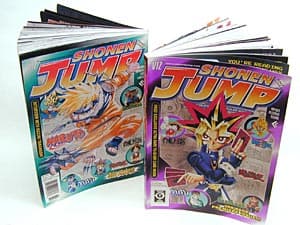 Shonen Jump promotional cards cover