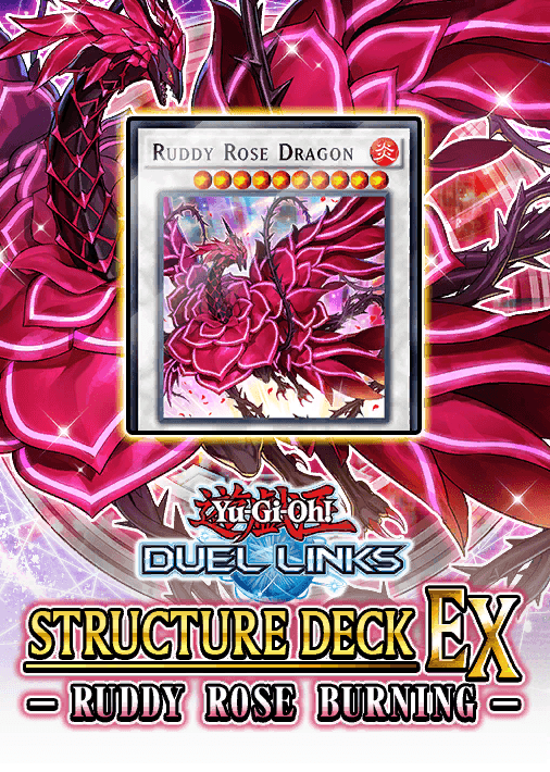 Structure Deck EX: Ruddy Rose Burning cover