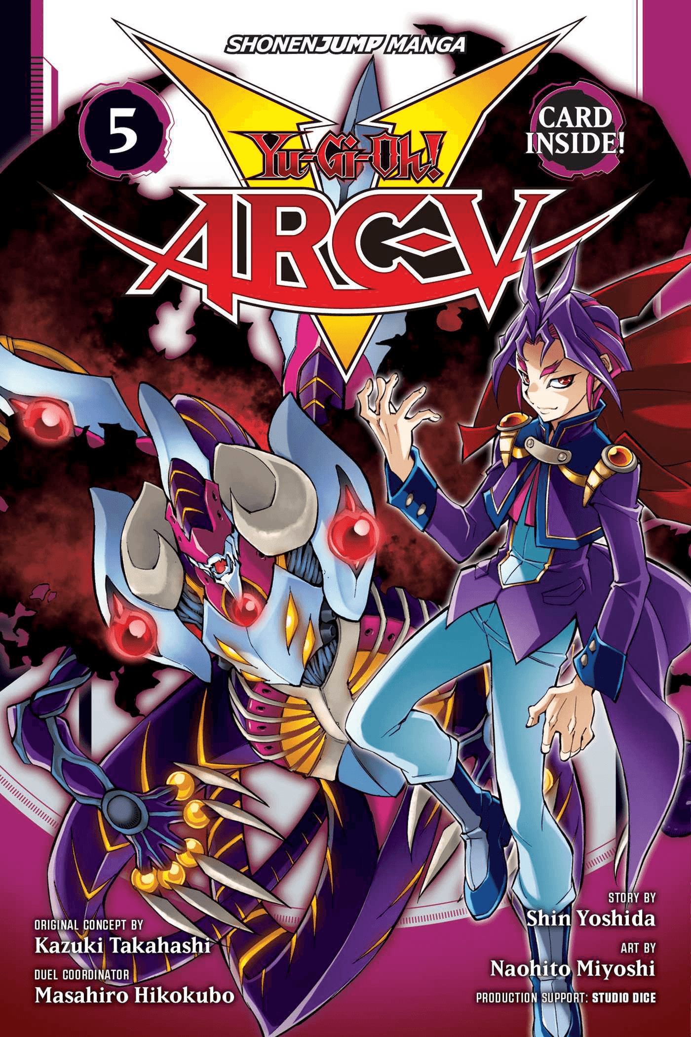Yu-Gi-Oh! ARC-V Volume 5 cover