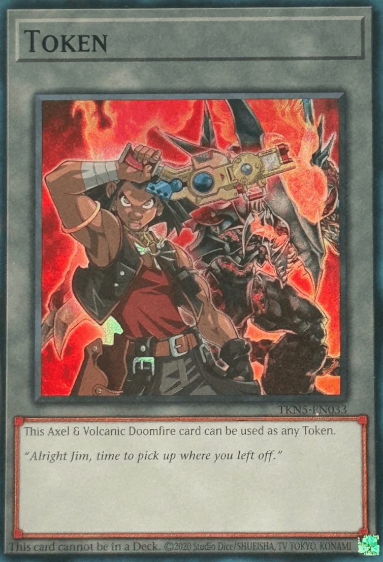 Token (Axel and "Volcanic Doomfire")