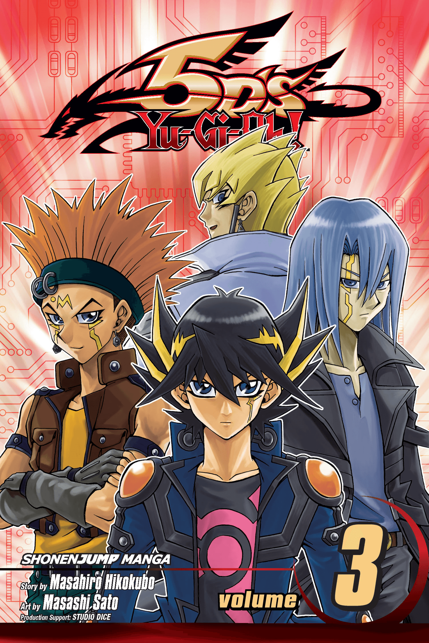 Yu-Gi-Oh! 5D's Volume 3 cover