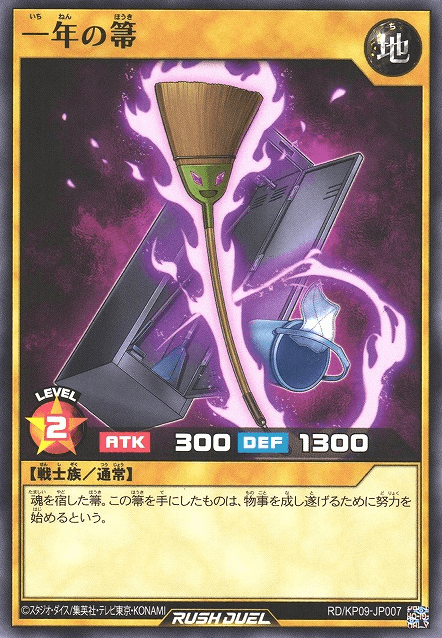 One Year Broom