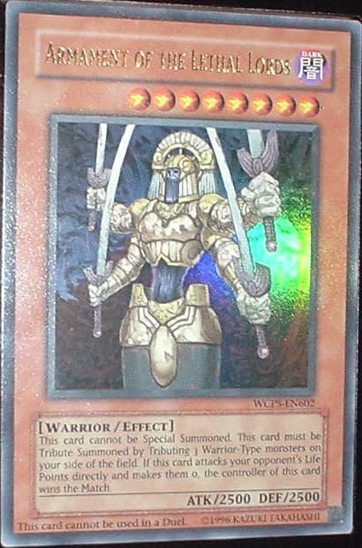 Armament of the Lethal Lords