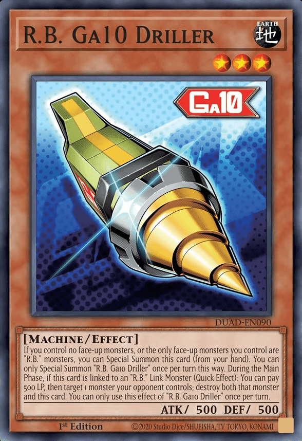 R.B. Ga10 Driller
