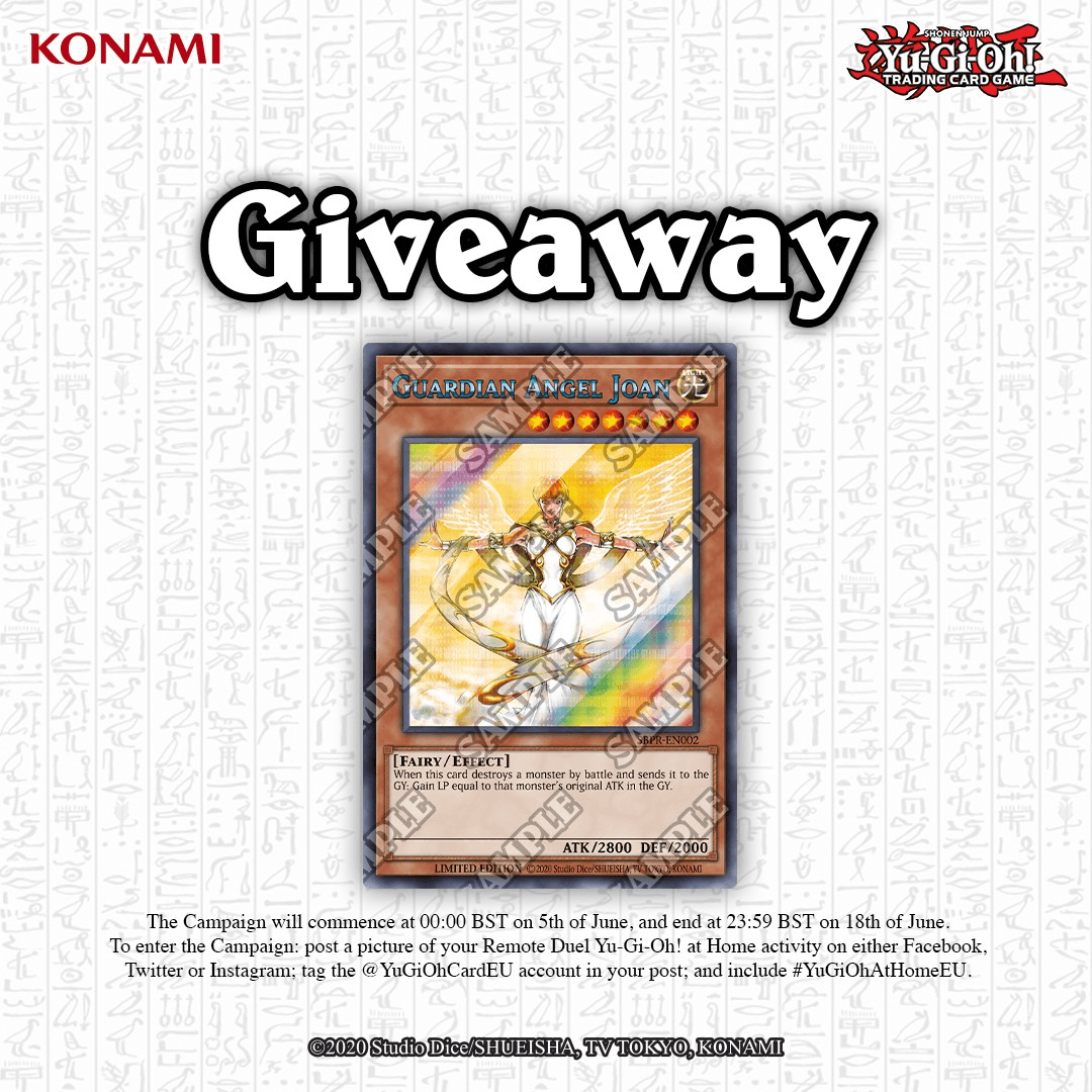 Yu-Gi-Oh! at Home Sweepstakes cover
