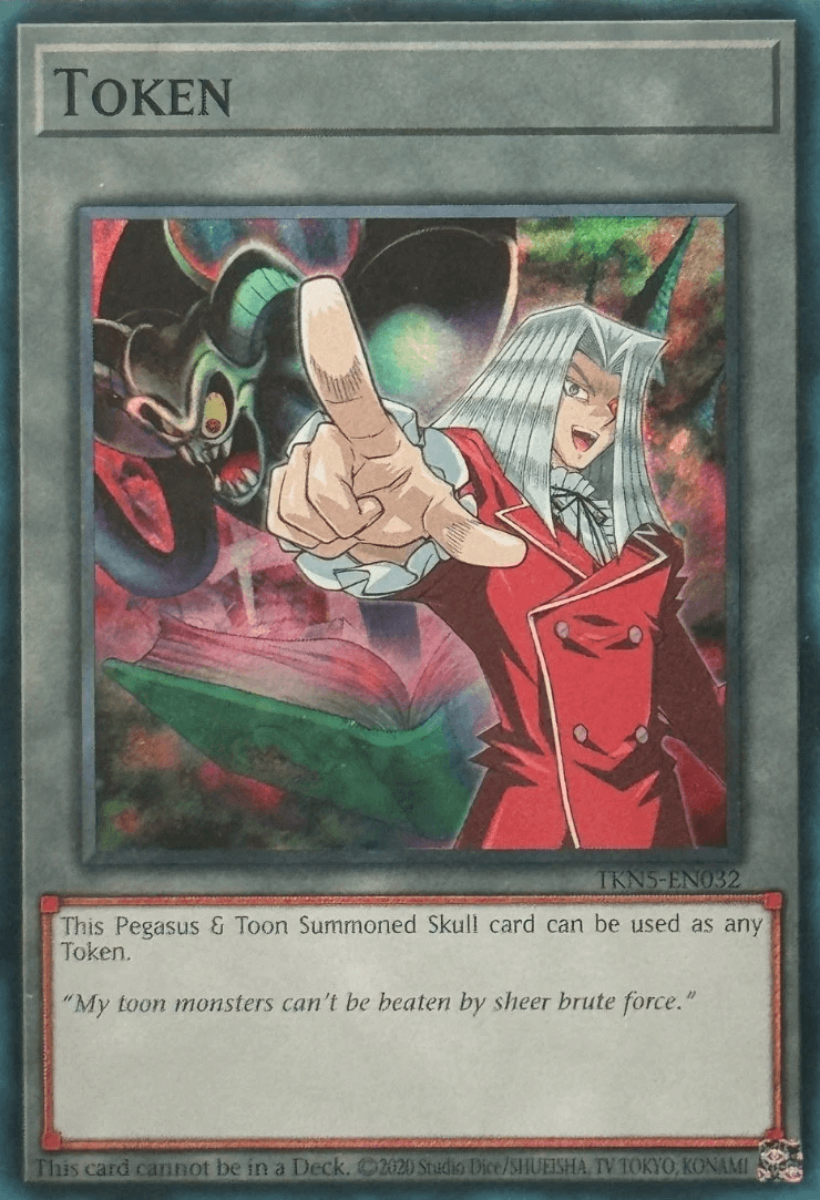 Token (Pegasus and "Toon Summoned Skull")