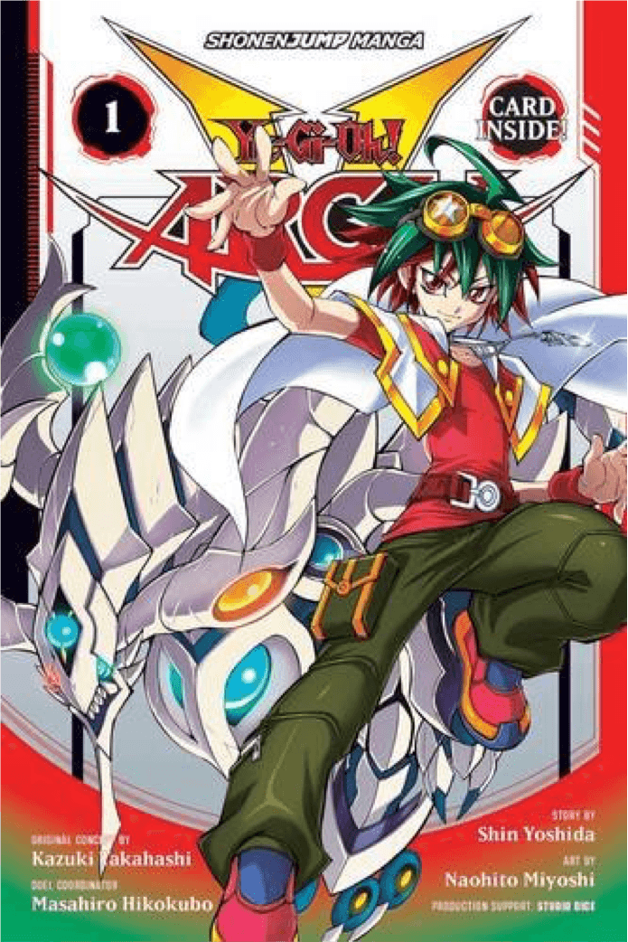 Yu-Gi-Oh! ARC-V Volume 1 cover