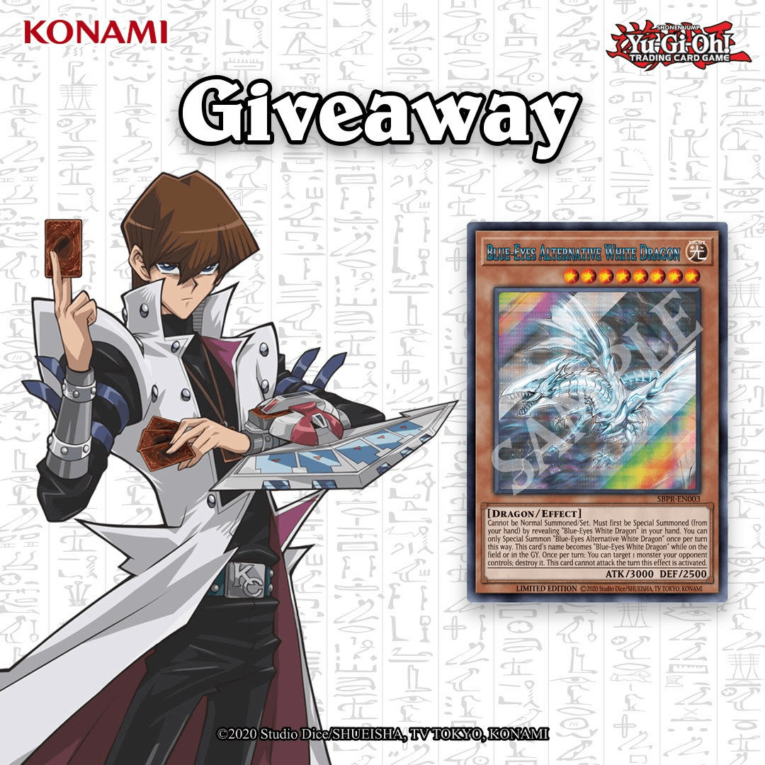 Blue-Eyes Alternative White Dragon Sweepstakes cover