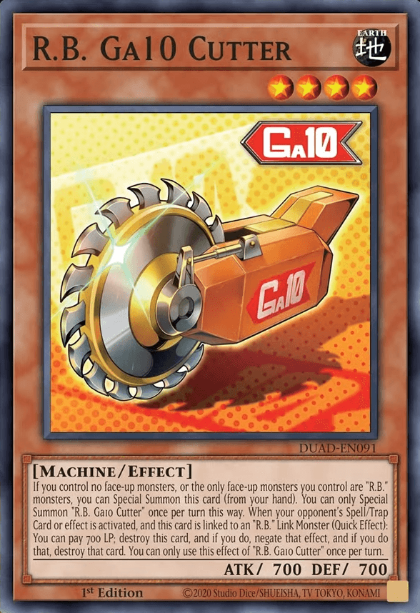 R.B. Ga10 Cutter