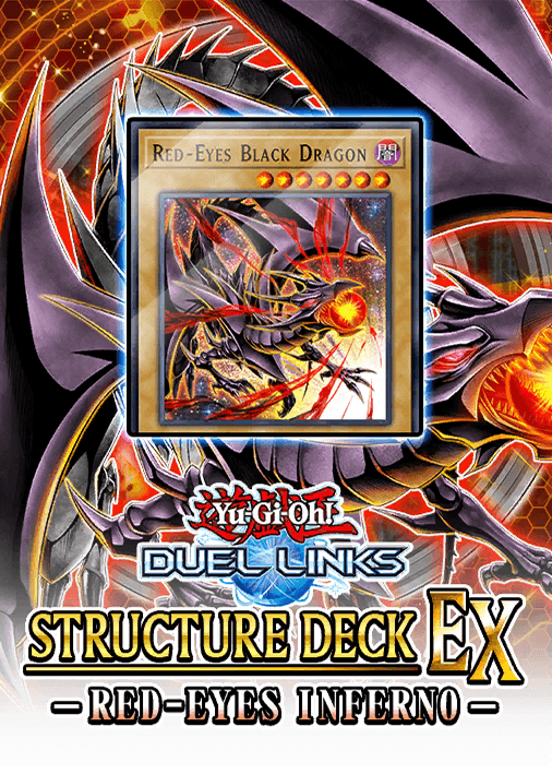 Structure Deck EX: Red-Eyes Inferno cover