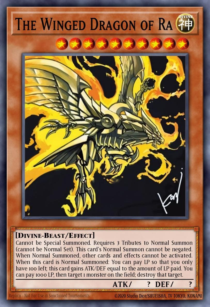 The Winged Dragon of Ra — artwork 2 of 3