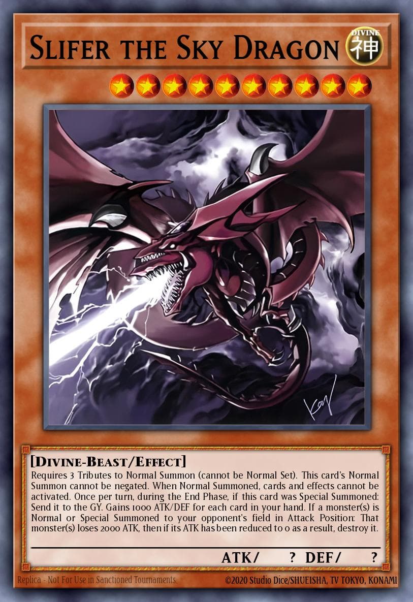 Slifer the Sky Dragon — artwork 2 of 3