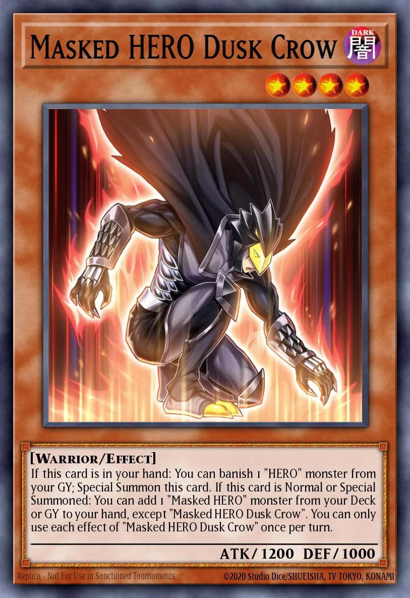 Masked HERO Dusk Crow — artwork 2 of 3