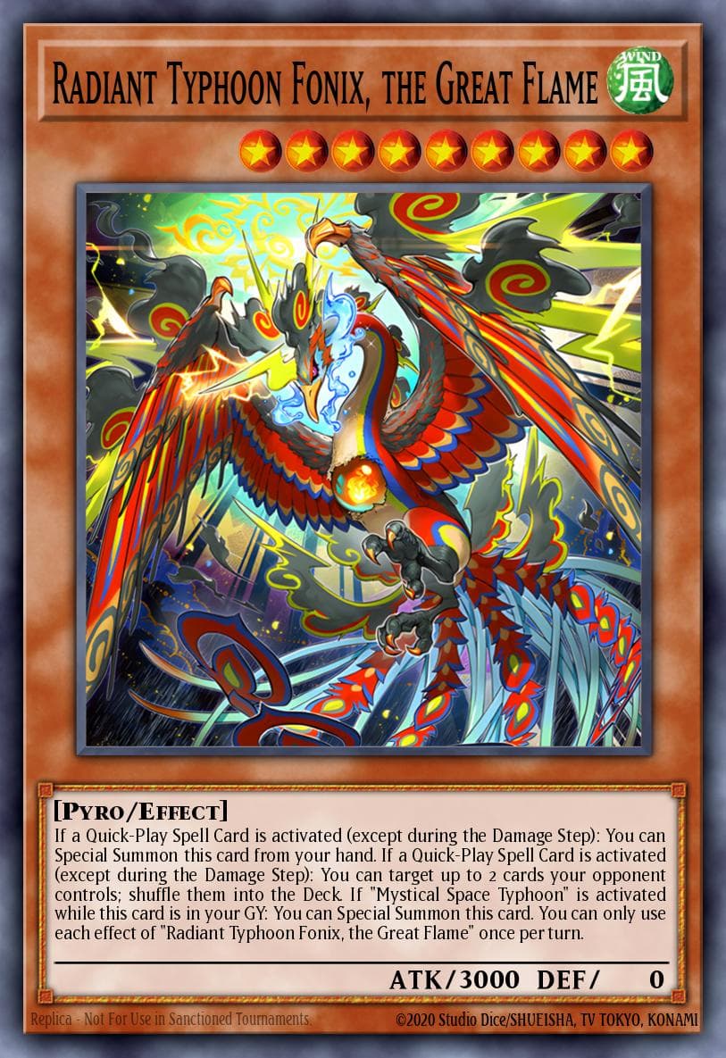 Radiant Typhoon Fonix, the Great Flame — artwork 2 of 3