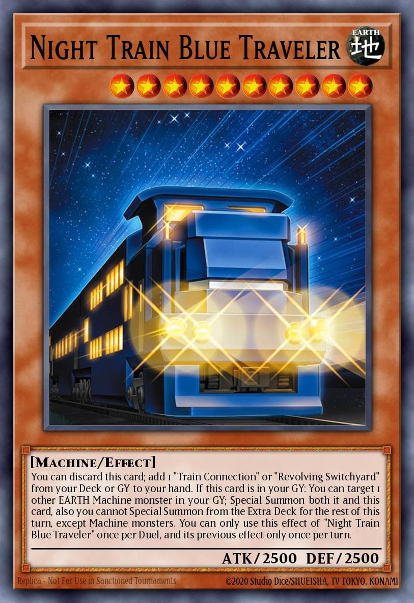 Night Train Blue Traveler — artwork 2 of 3