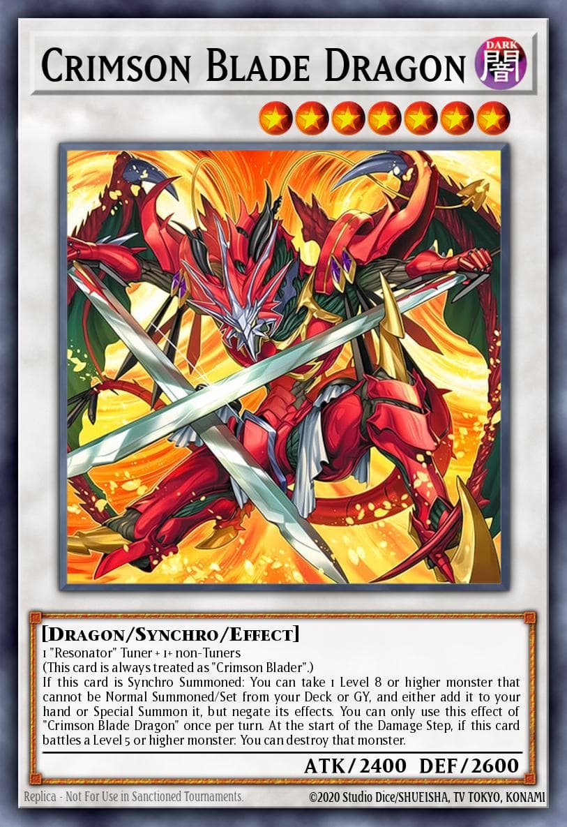 Crimson Blade Dragon — artwork 2 of 3
