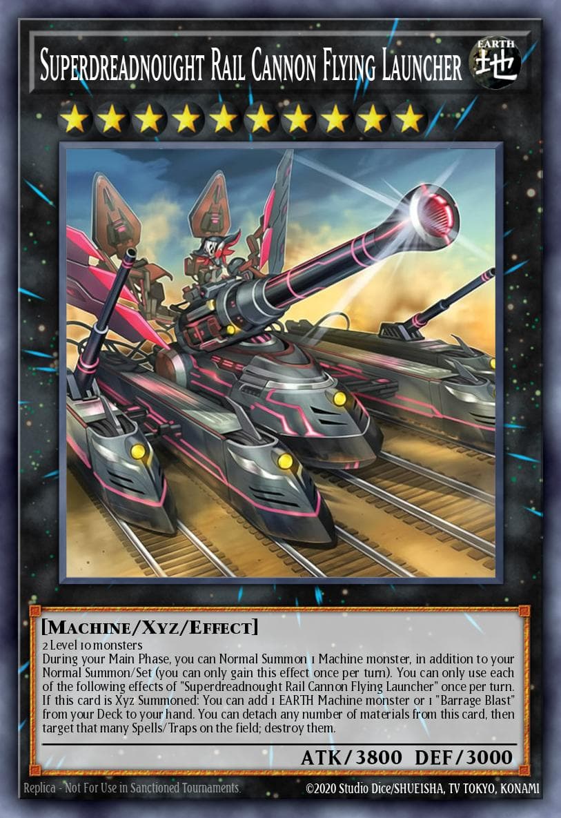 Superdreadnought Rail Cannon Flying Launcher — artwork 2 of 3