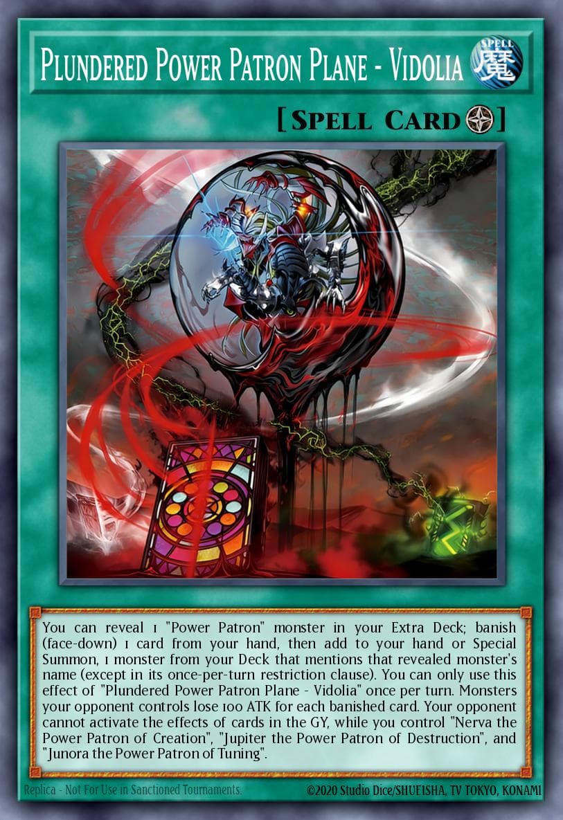 Plundered Power Patron Plane - Vidolia — artwork 2 of 3