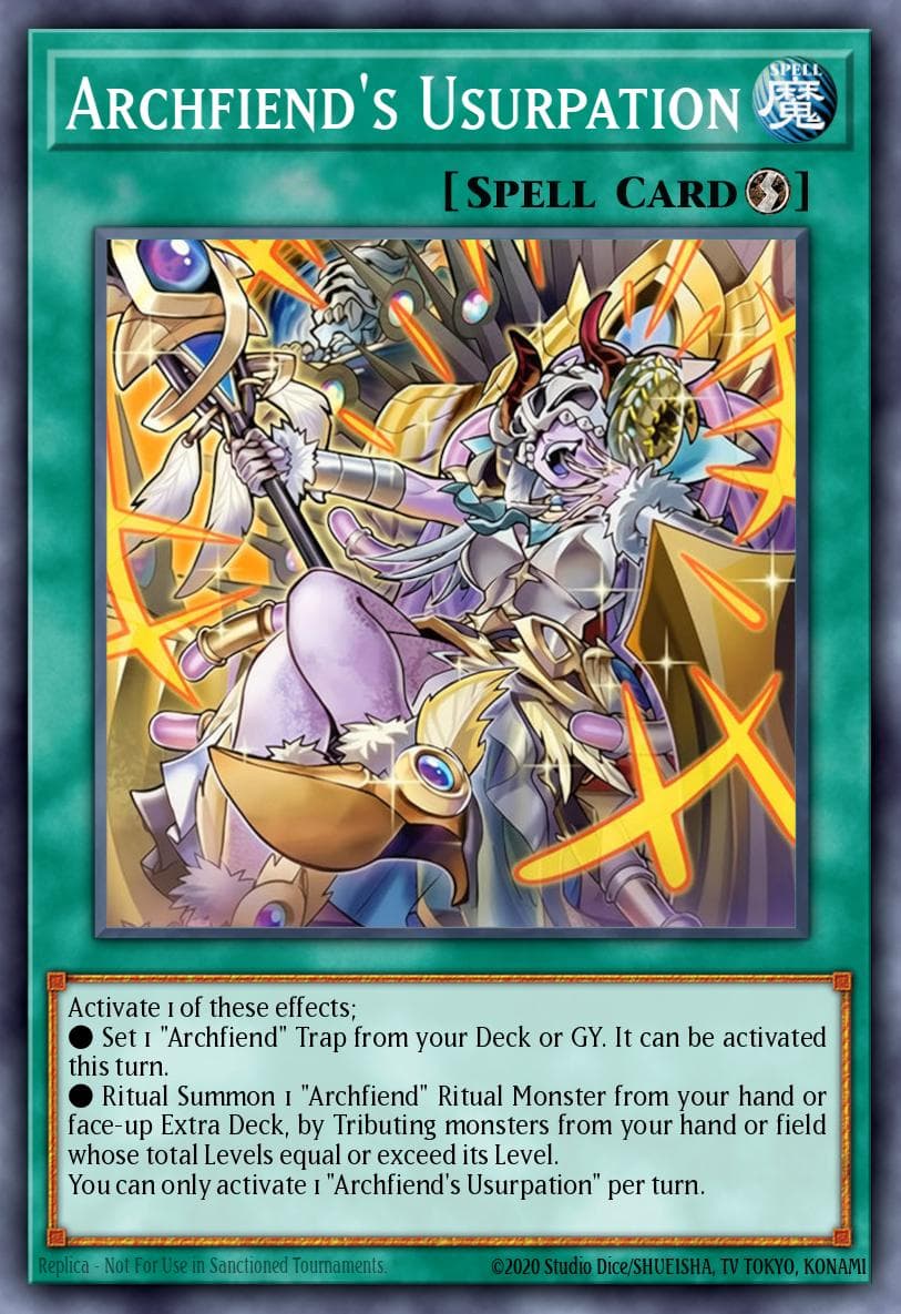 Archfiend's Usurpation — artwork 2 of 3