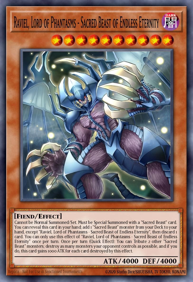 Raviel, Lord of Phantasms - Sacred Beast of Endless Eternity