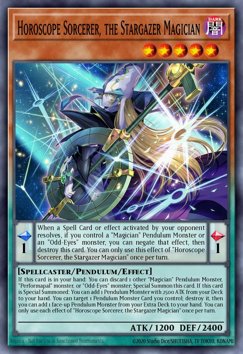 Horoscope Sorcerer, the Stargazer Magician — artwork 2 of 2