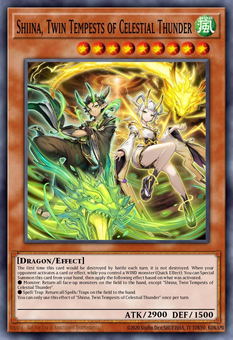 Shiina, Twin Tempests of Celestial Thunder — artwork 2 of 2