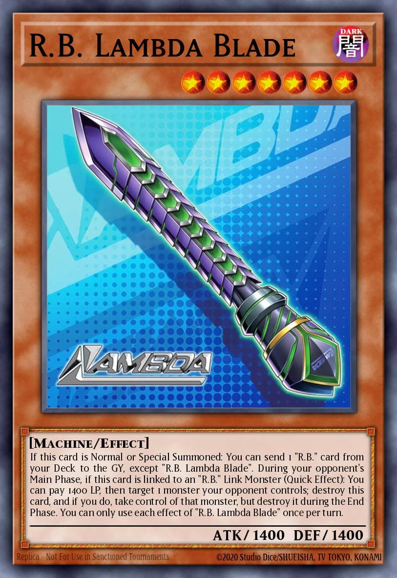 R.B. Lambda Blade — artwork 2 of 2