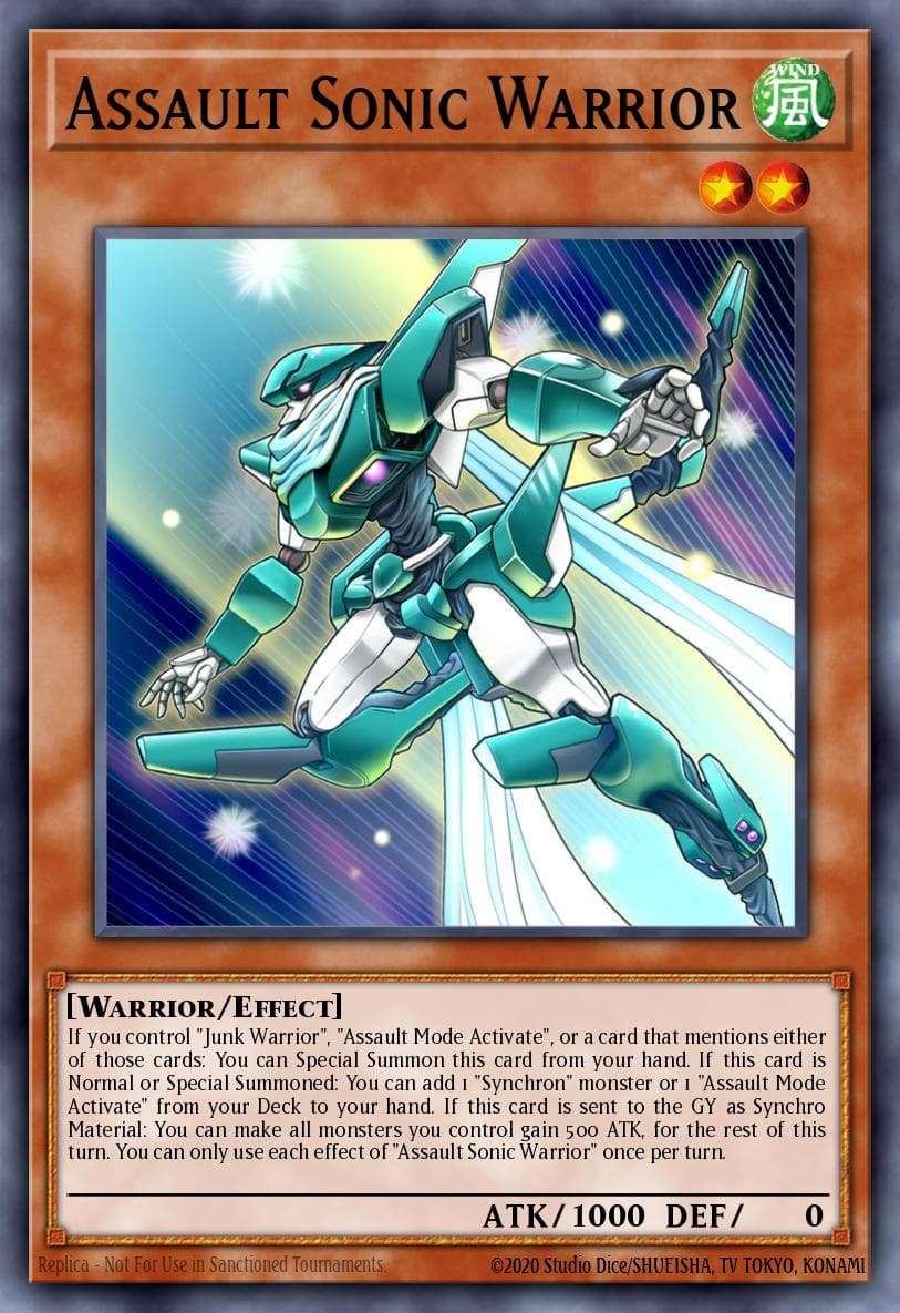 Assault Sonic Warrior — artwork 3 of 3