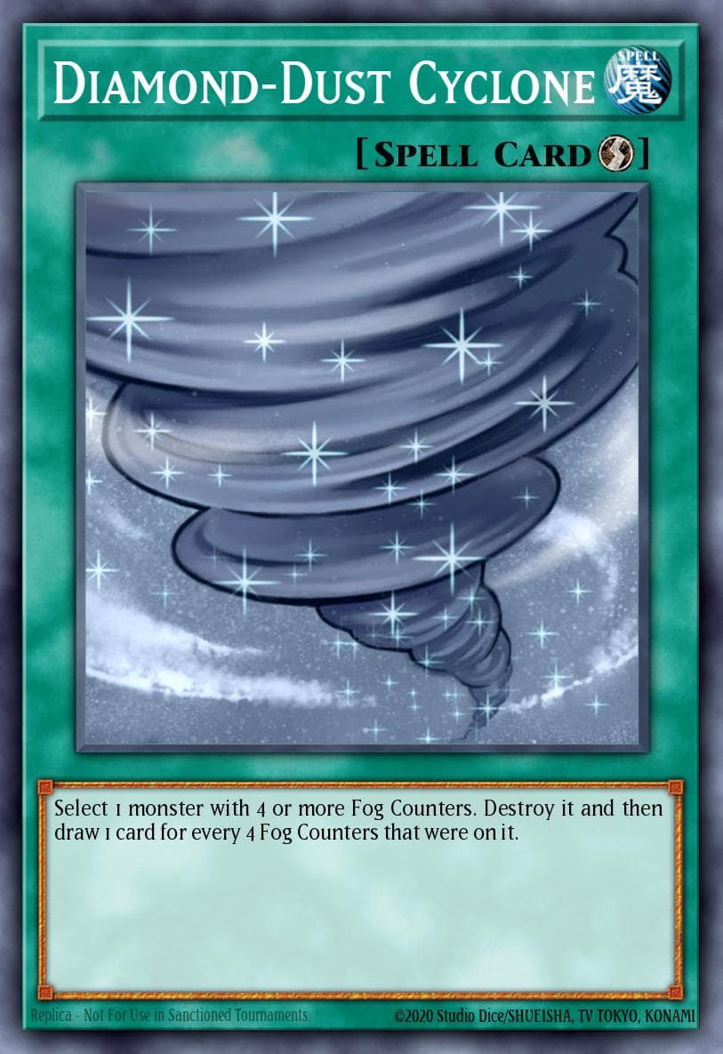Diamond-Dust Cyclone