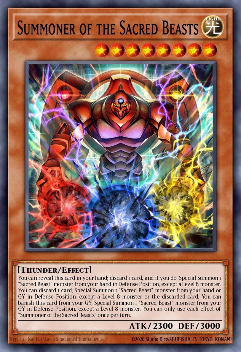 Summoner of the Sacred Beasts — artwork 2 of 2