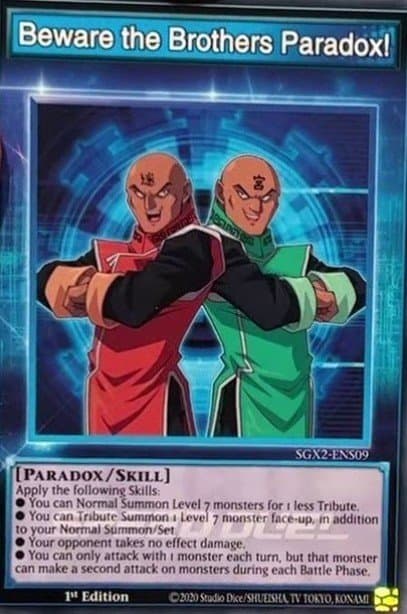 Beware the Brothers Paradox!