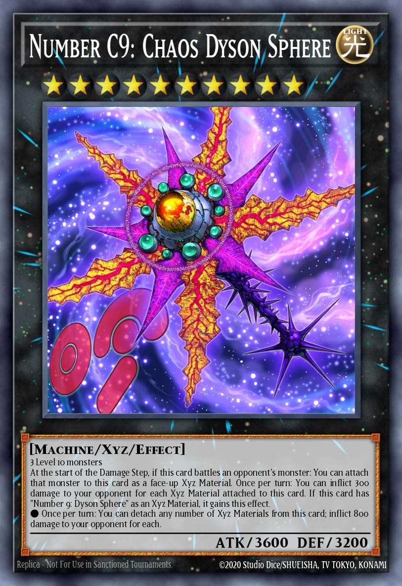 Number C9: Chaos Dyson Sphere