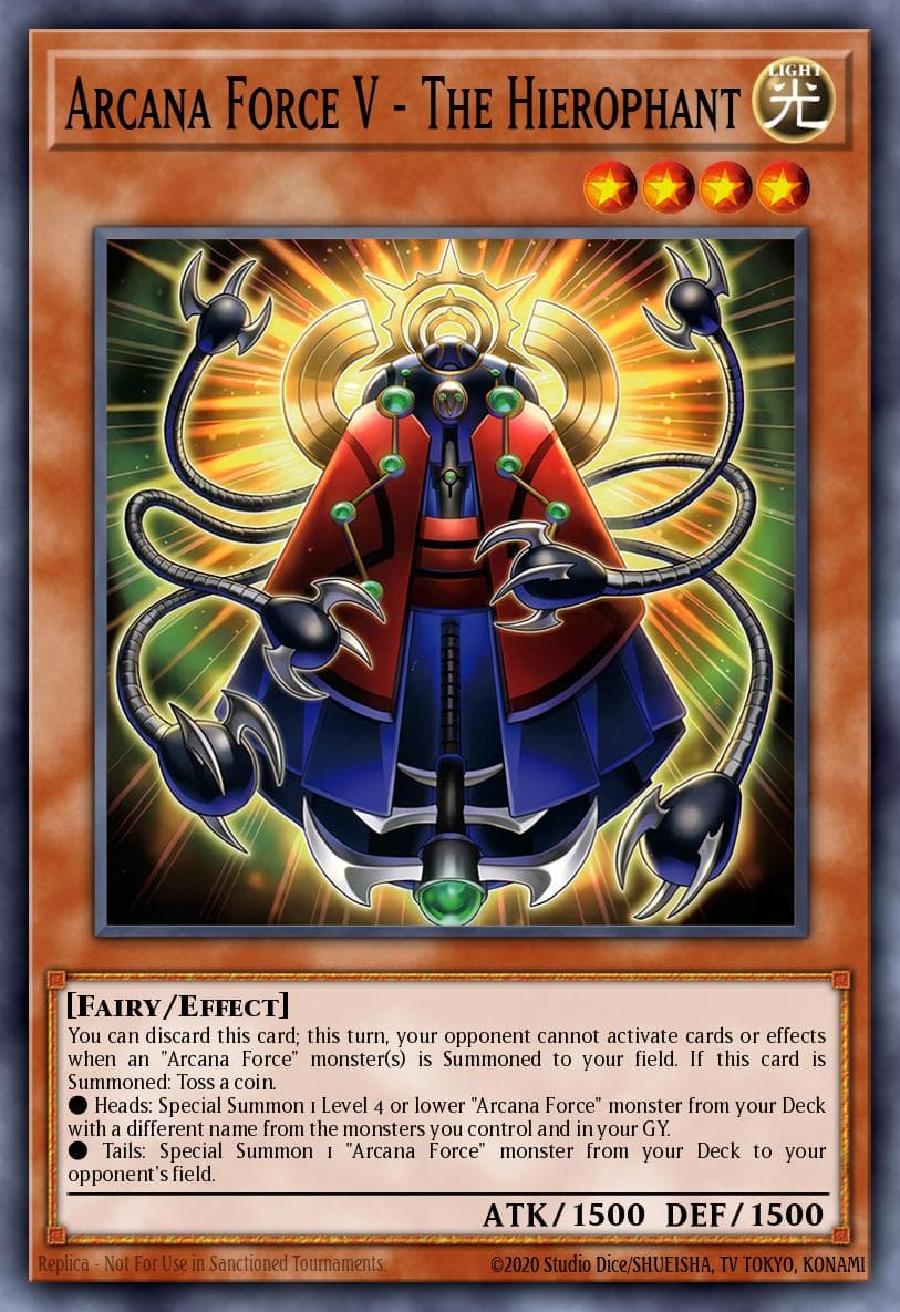 Arcana Force V - The Hierophant — artwork 2 of 2