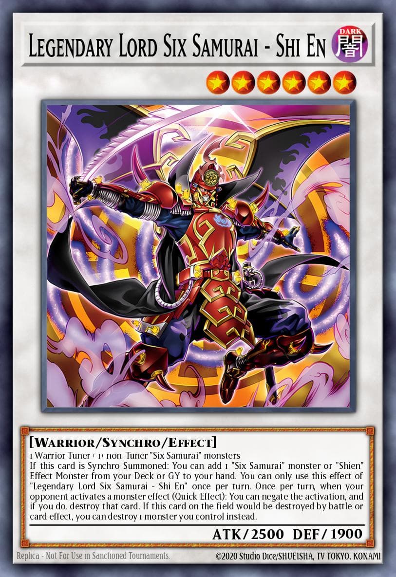 Legendary Lord Six Samurai - Shi En — artwork 2 of 2
