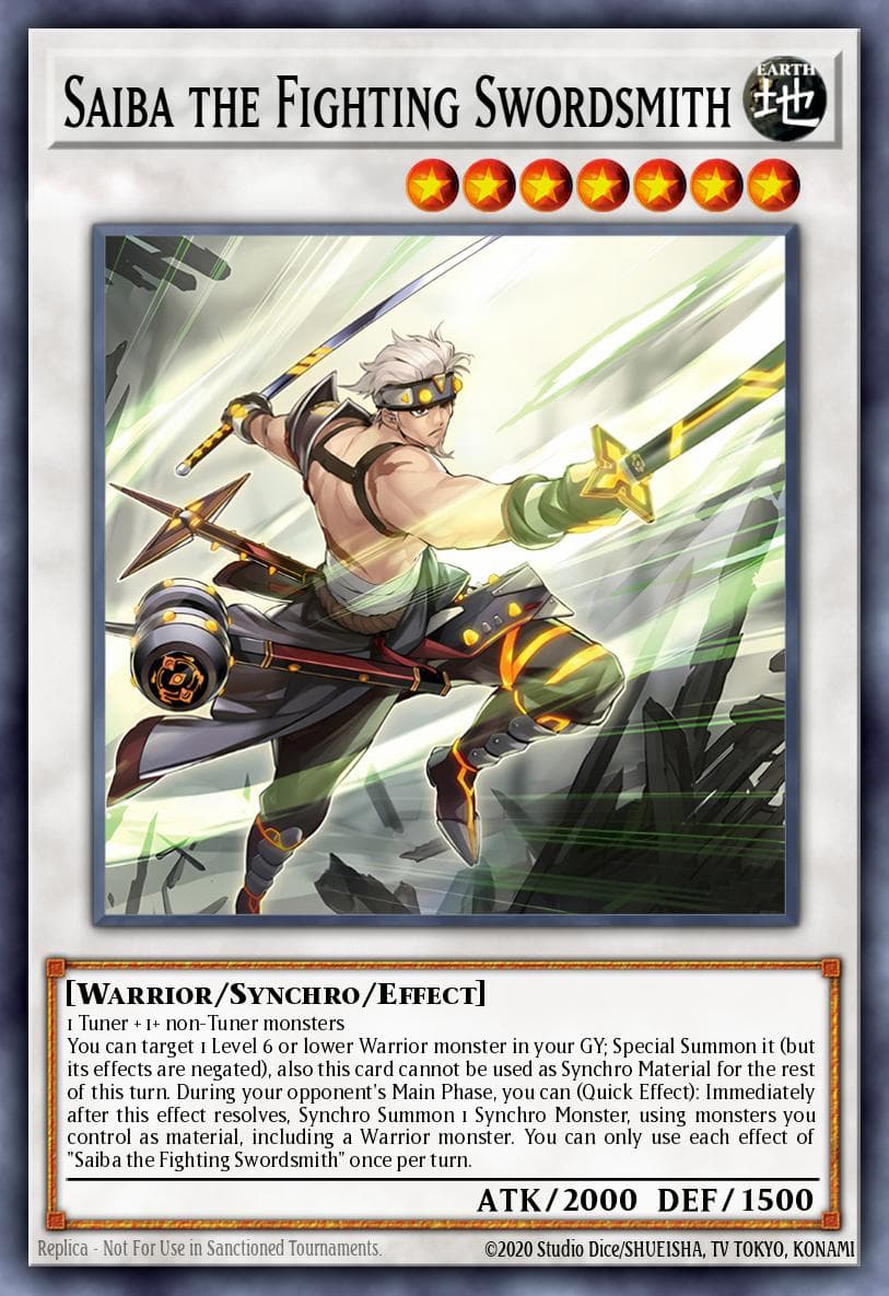 Saiba the Soldier Swordsmith — artwork 2 of 2
