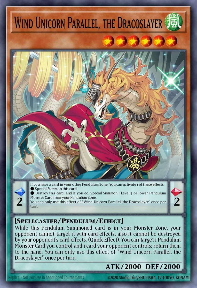 Wind Unicorn Parallel, the Dracoslayer — artwork 2 of 2