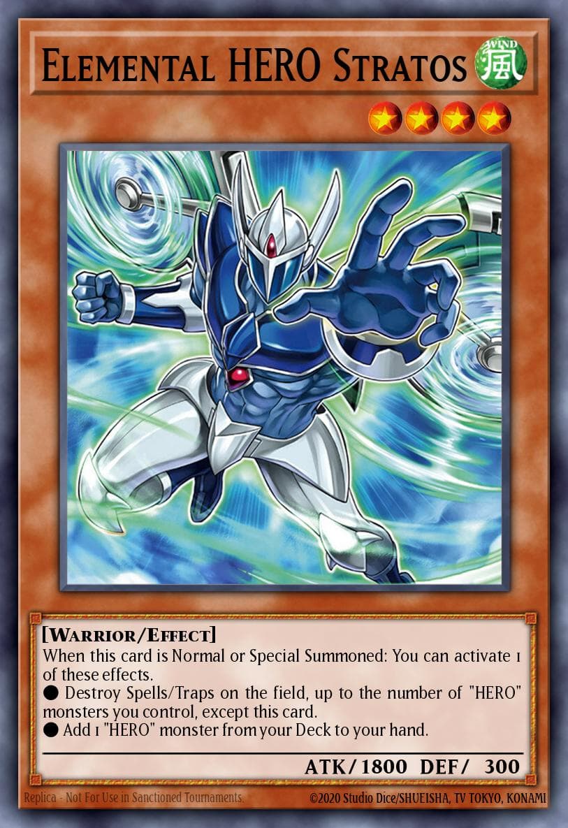 Elemental HERO Stratos — artwork 2 of 2