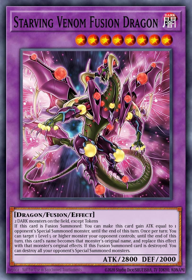 Starving Venom Fusion Dragon — artwork 2 of 2