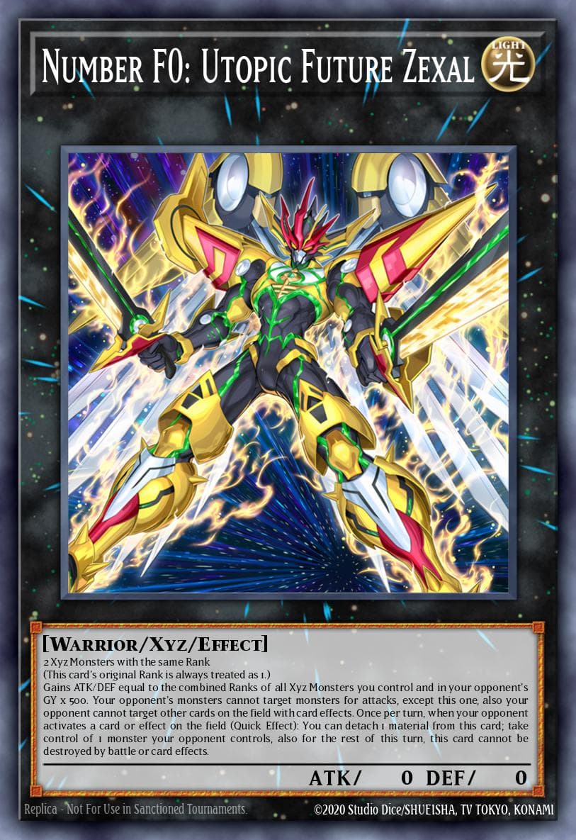 Number F0: Utopic Future Zexal — artwork 2 of 2