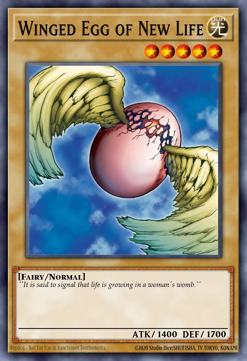 Winged Egg of New Life